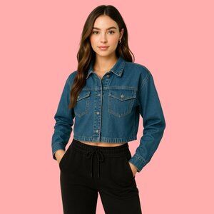 Velvet Heart Nayeli Rockaway Blue Denim Jacket- NWT, Size S